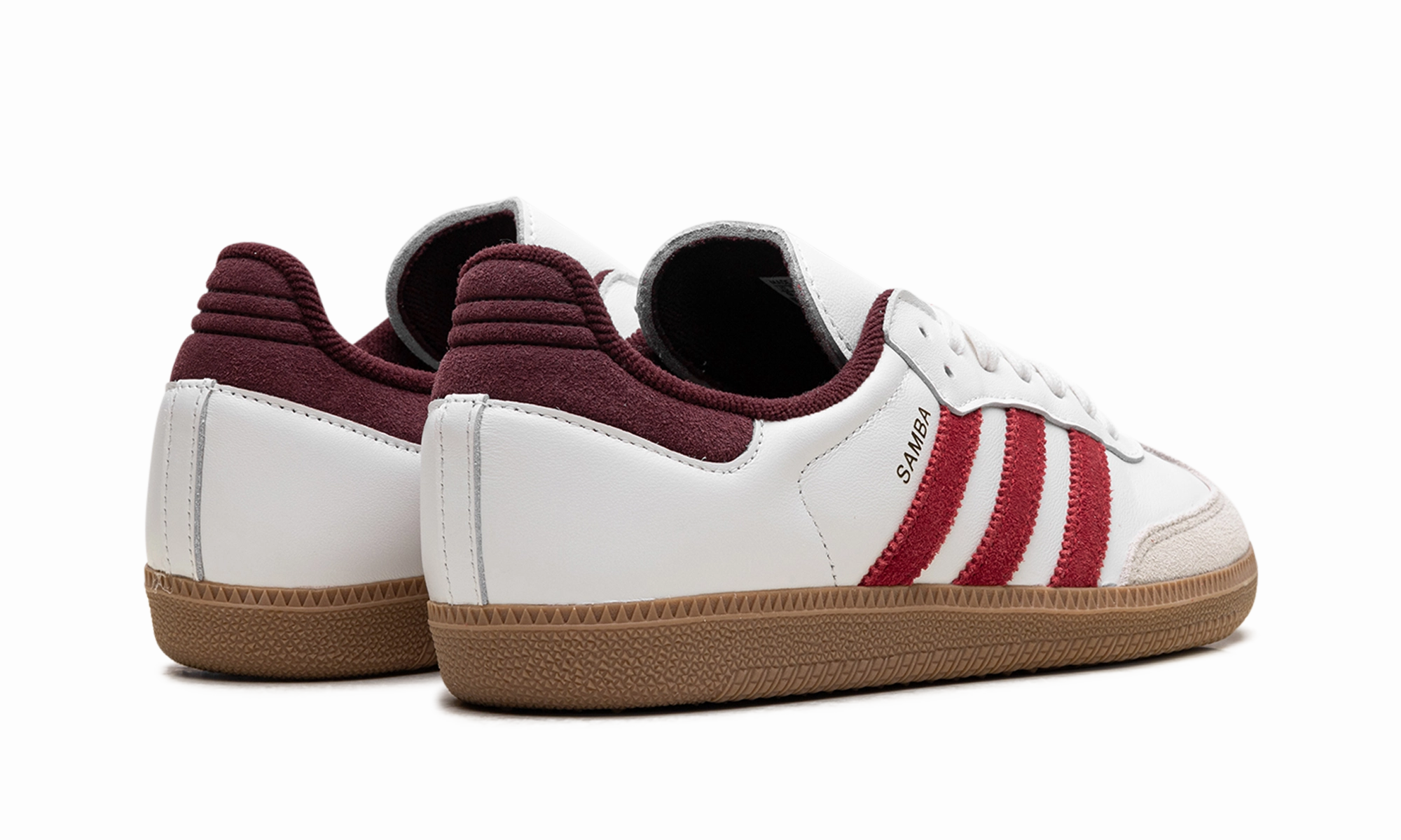 Samba OG "Core White Better Scarlet" Quick   Drying