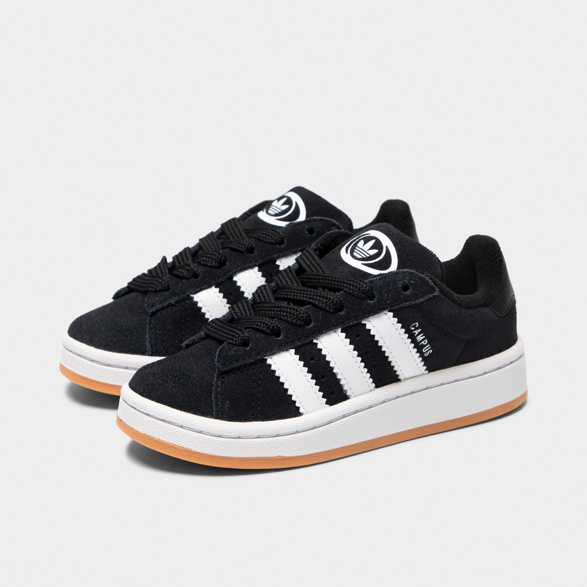 Comfort Strapping adidas Children's Campus 00s Core Black / White - Gum