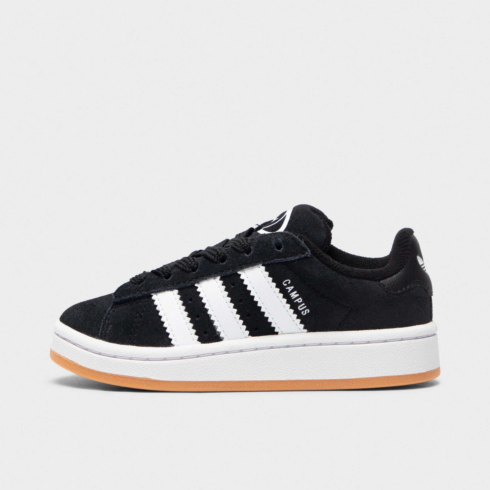 adidas Children's Campus 00s Core Black / White - Gum Sneaker Deals