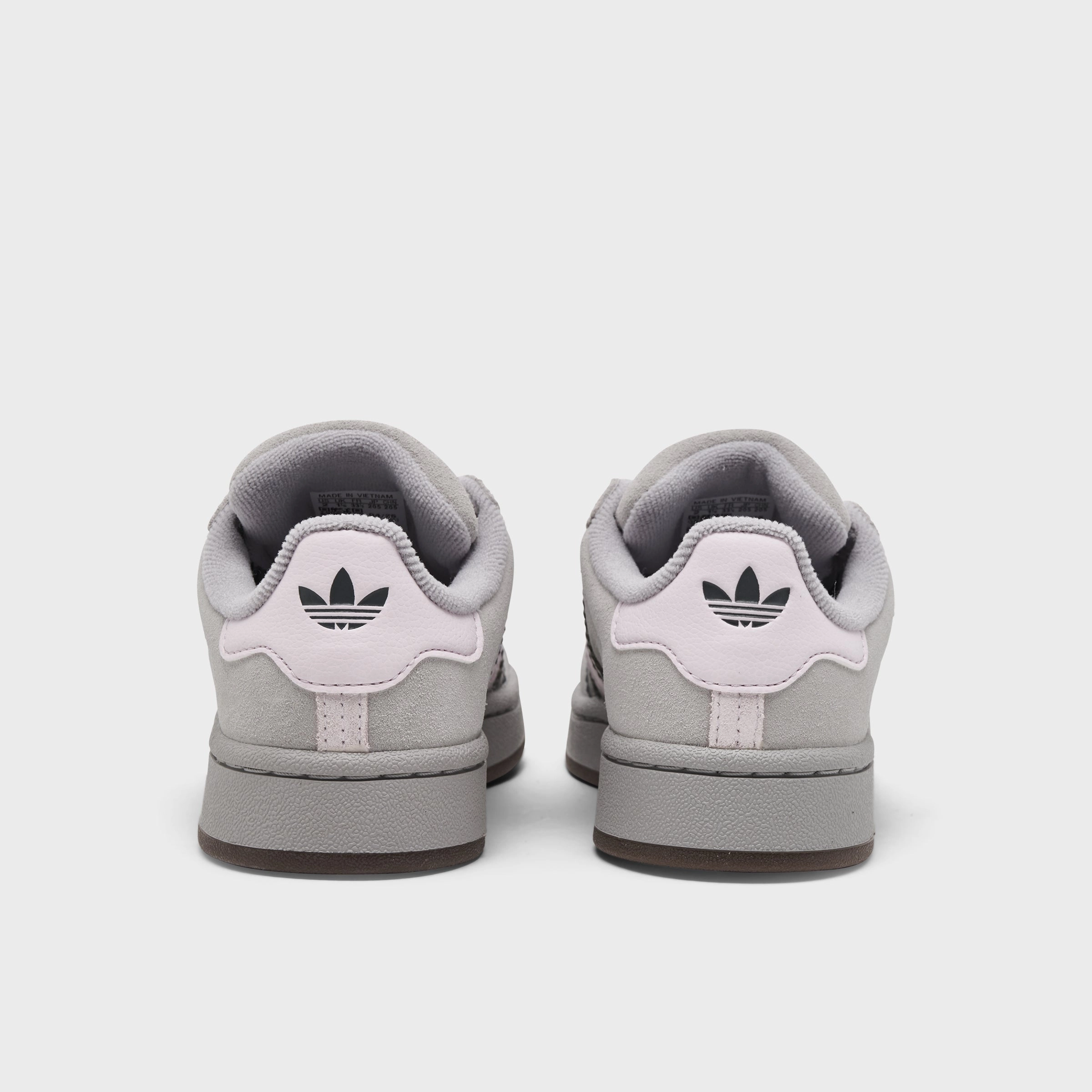 Fashion Style Padded Edge adidas Children's Campus 00s Grey Two / Grey Five - Almost Pink