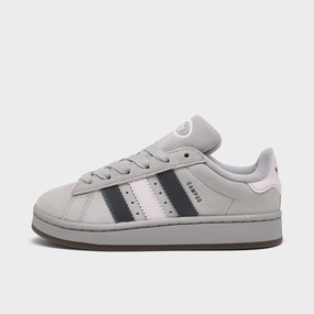 adidas Children's Campus 00s Grey Two / Grey Five - Almost Pink Strong Stride Reinforced Arch