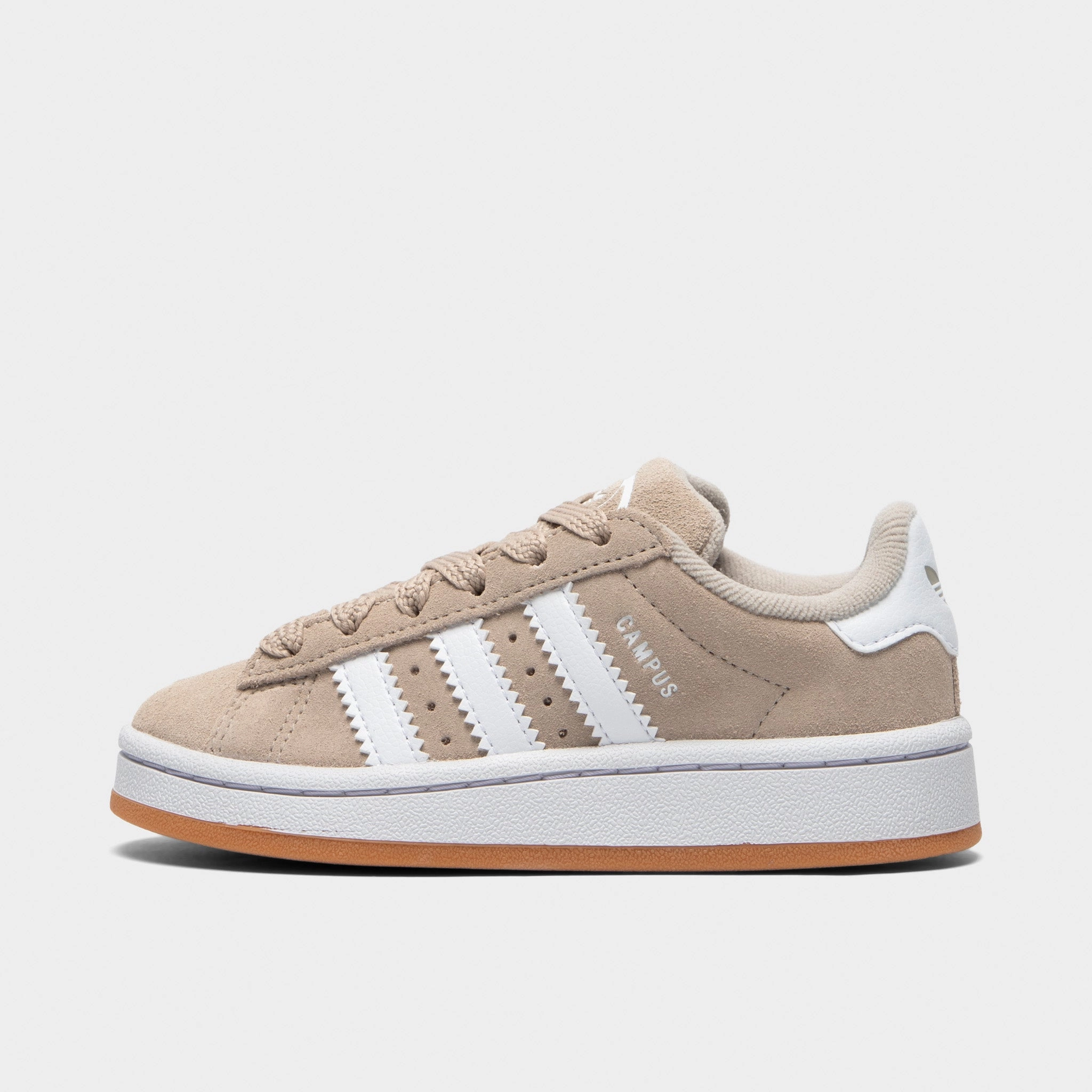 Superior shock absorption Durable Binding adidas Children's Campus 00s Wonder Beige / White - Gum