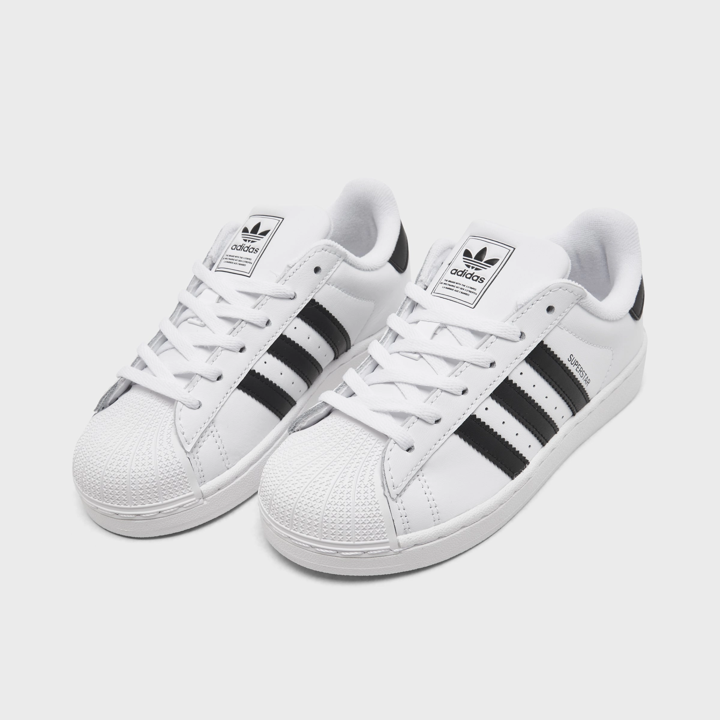 adidas Children's Superstar 2 Footwear White / Core Black Cushioned Step