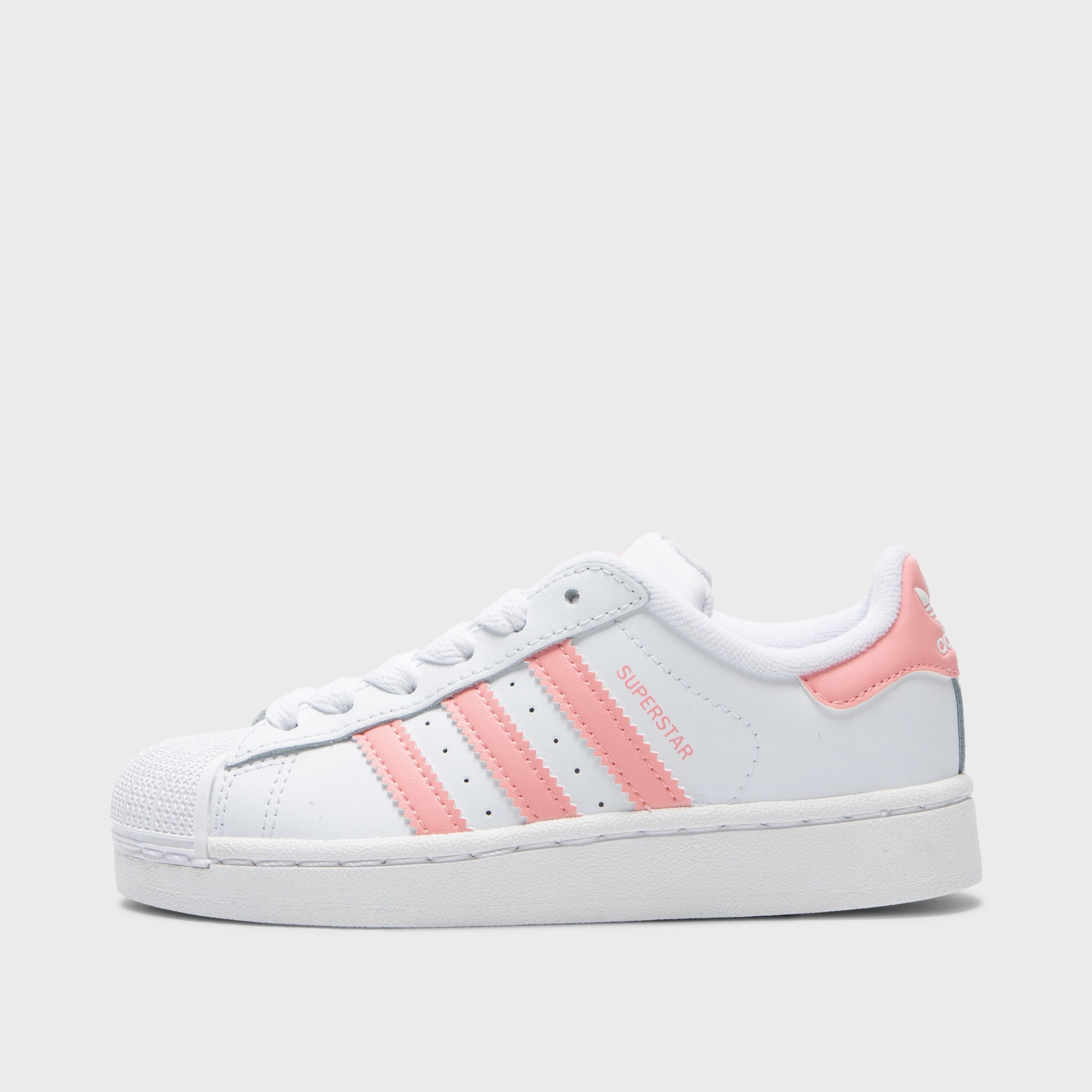 Foot Contouring adidas Children's Superstar II White / Semi Pink Spark