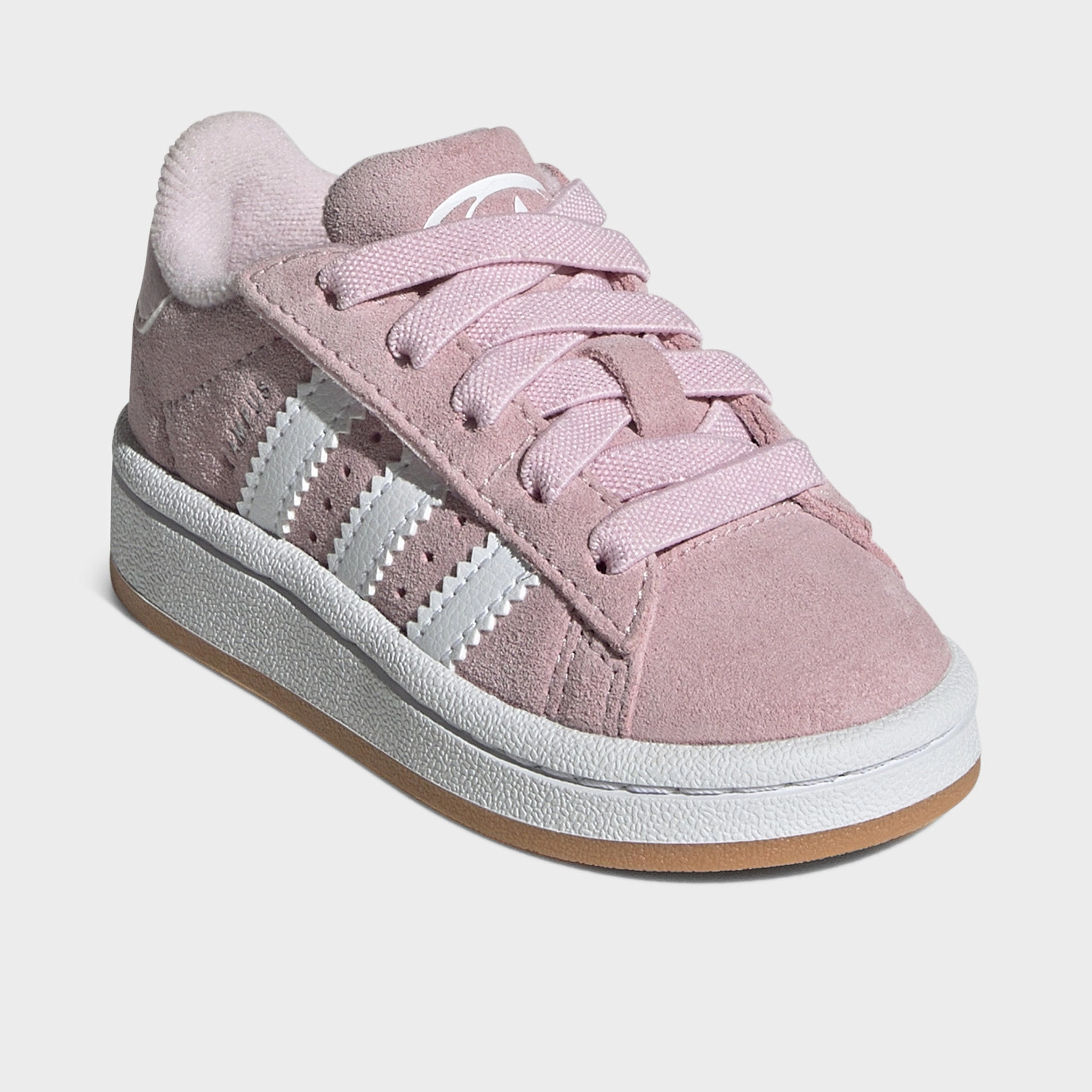 Comfort Fit Upper Quick Dry Lining adidas Infants' Campus 00s Cloud Pink / White - Gum
