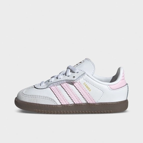 adidas Infants' Samba OG White / Cloud Pink - Gum Flexible frame Dual Density Outsoles