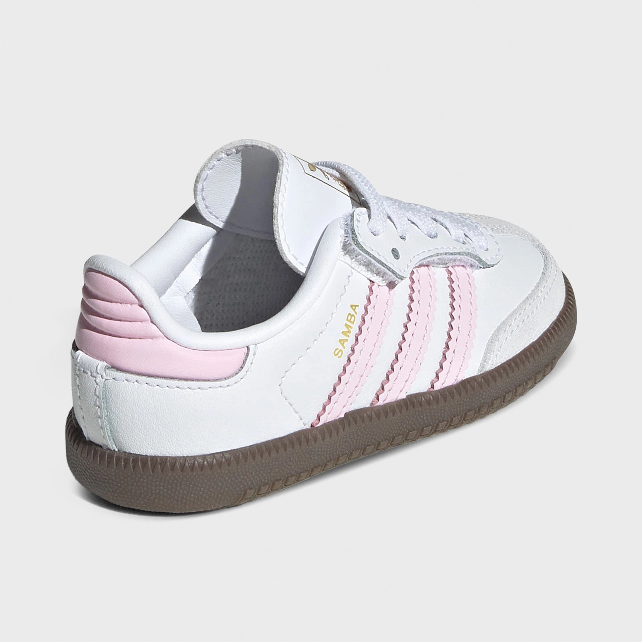 adidas Infants' Samba OG White / Cloud Pink - Gum Thermal Regulating Lining Optimal ease