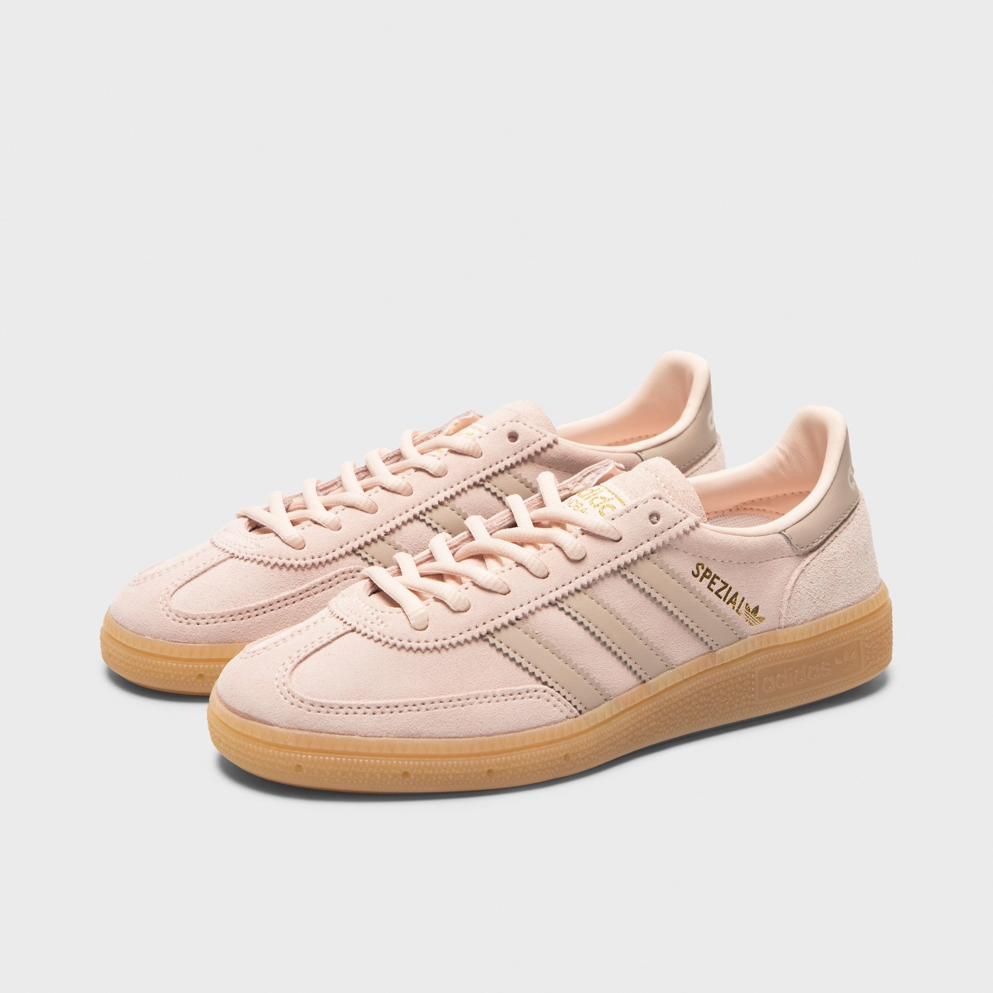 adidas Juniors' Handball Spezial Wonder Quartz / Wonder Taupe - Gum Odor Eliminating Training Style