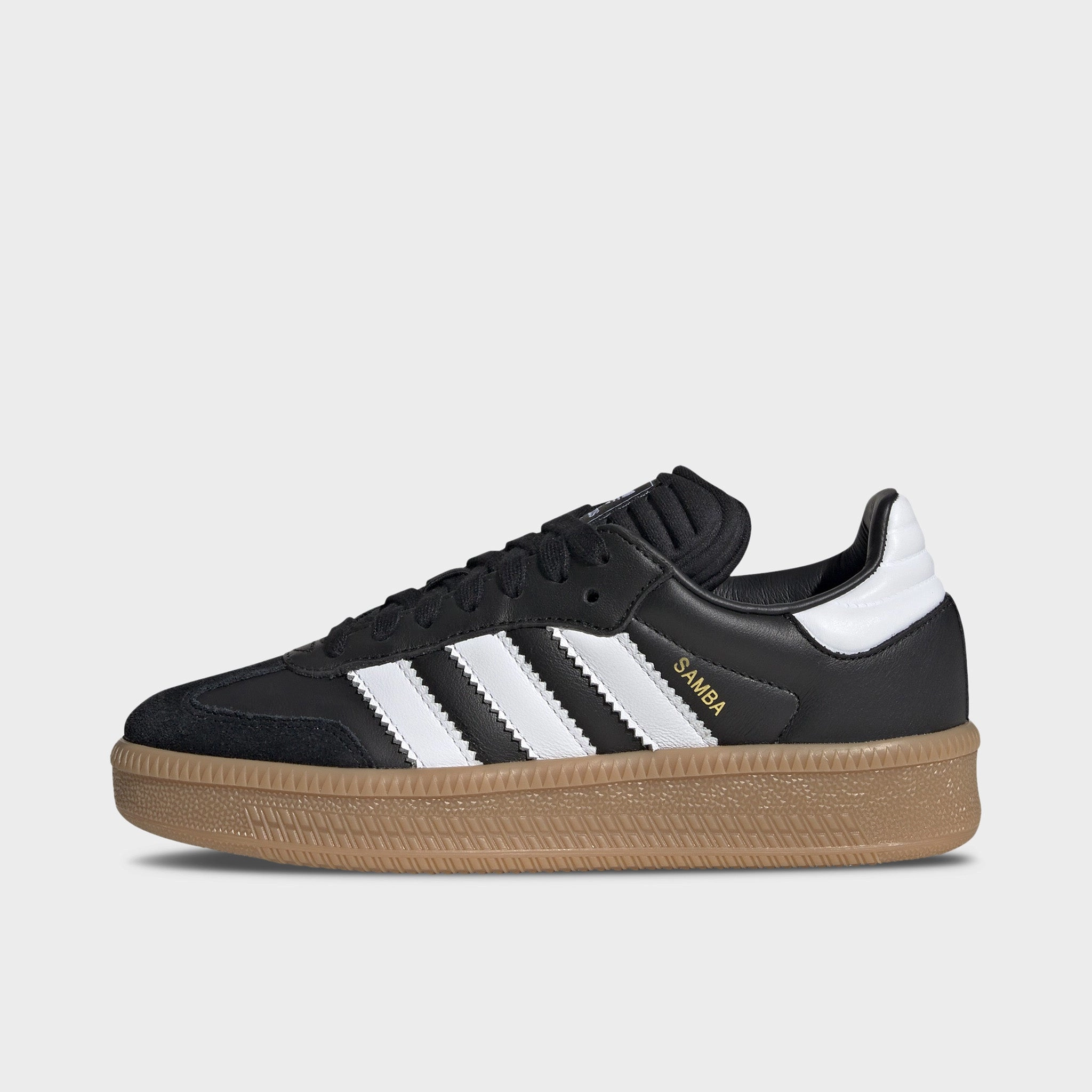 adidas Juniors' Samba XLG Core Black / Footwear White - Gum Smart Chic Flexible Outsole