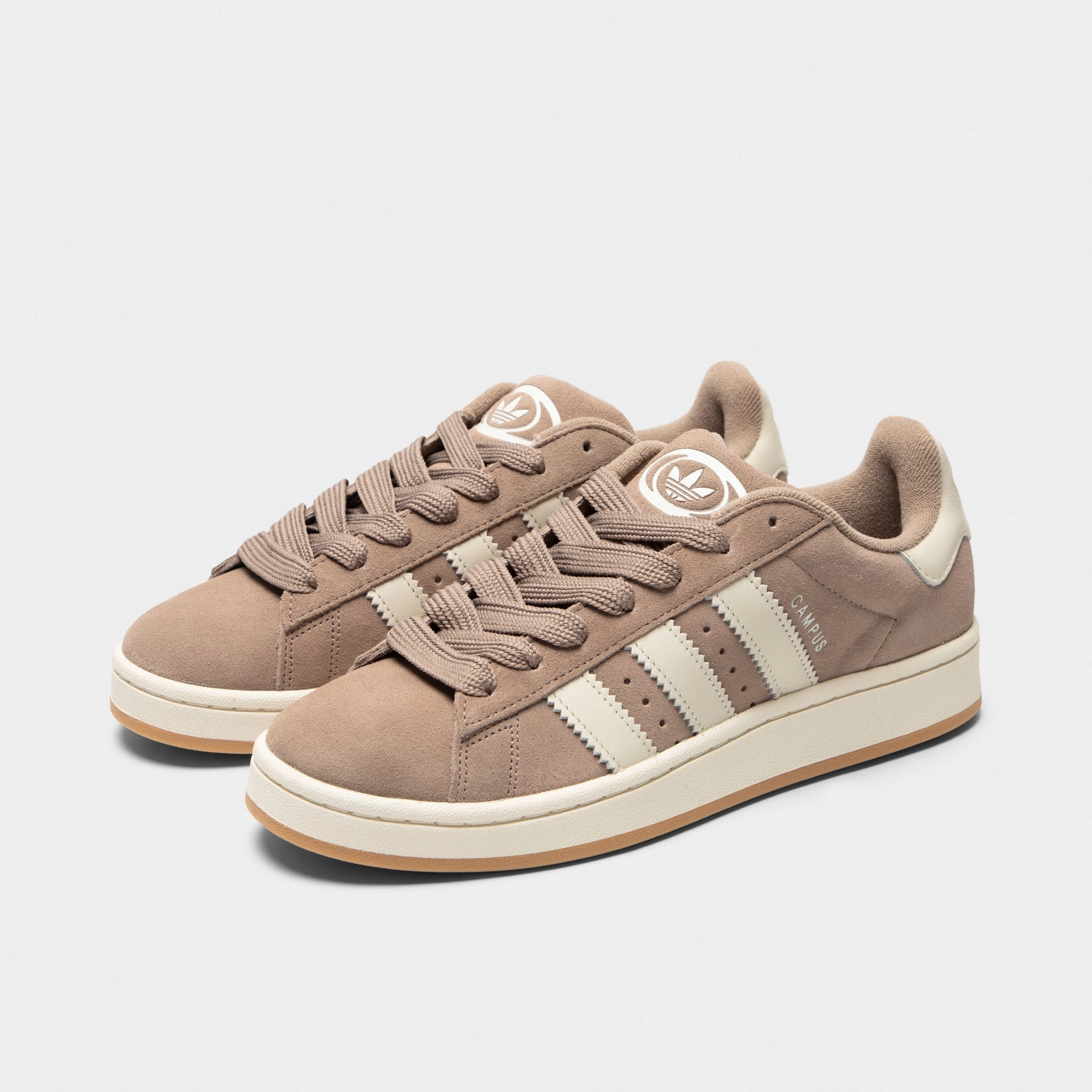 adidas Originals 00s Charcoal Brown / Off White - Gum Hyperflex Outsole SculptedDesign