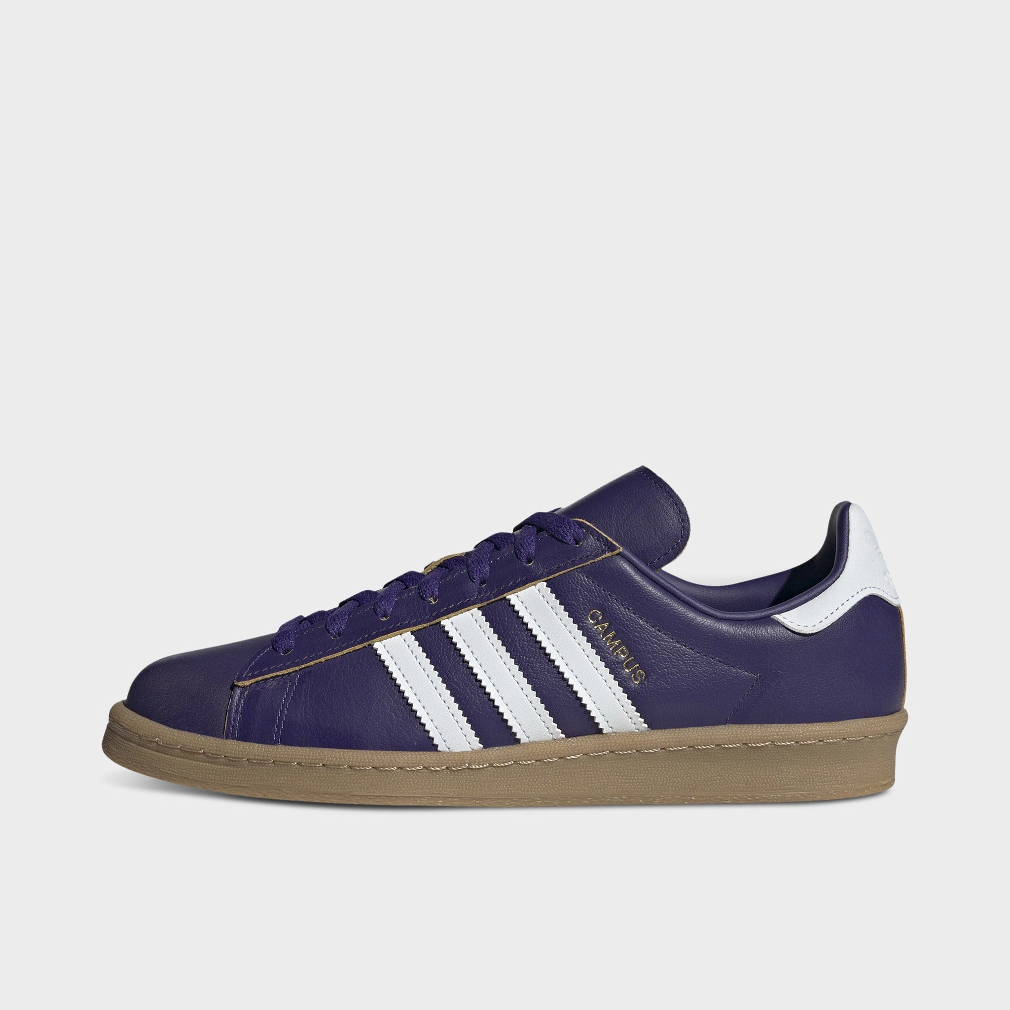 Fashionable adidas Originals Campus 80s Collegiate Purple / White - Gum