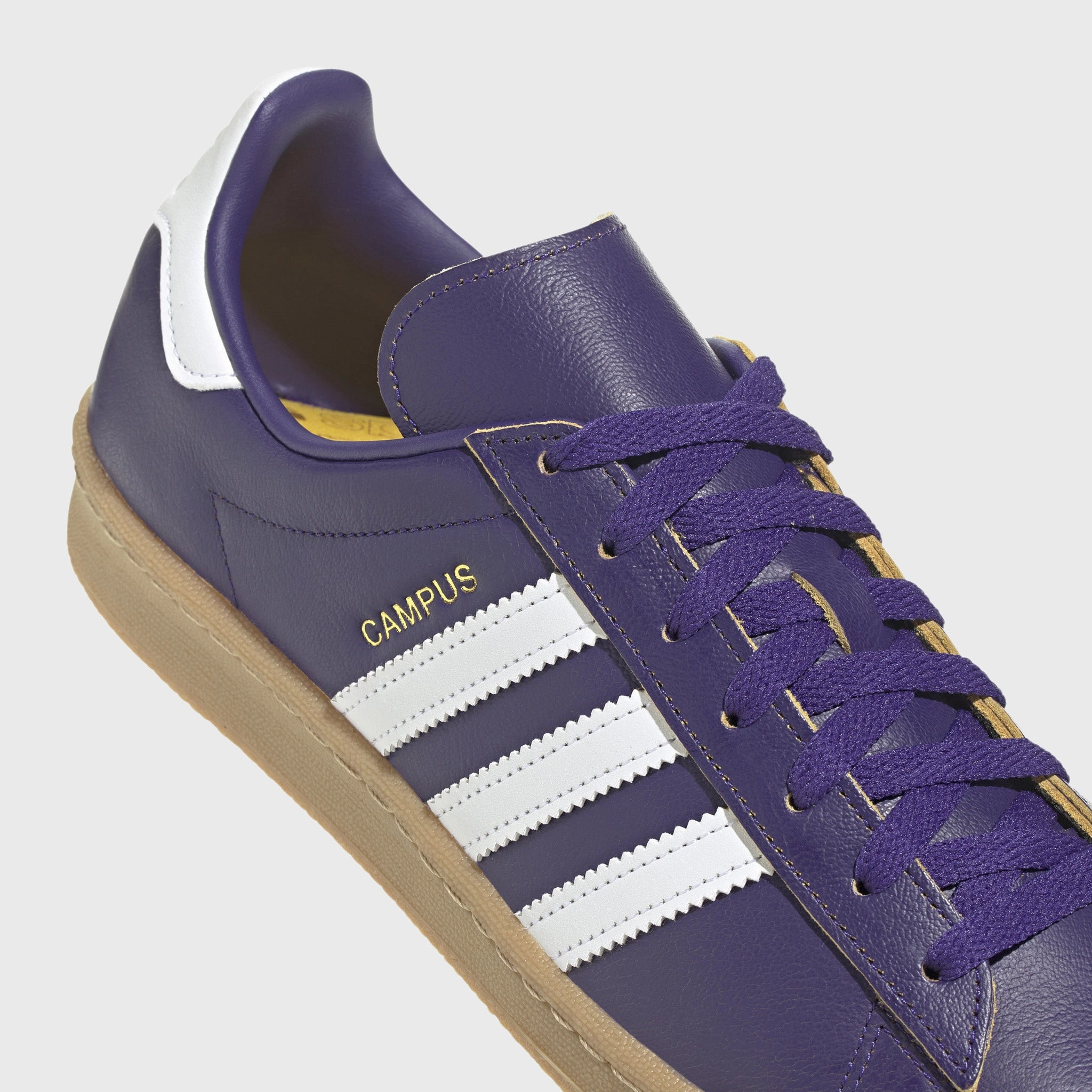 adidas Originals Campus 80s Collegiate Purple / White - Gum Climate Control Technology