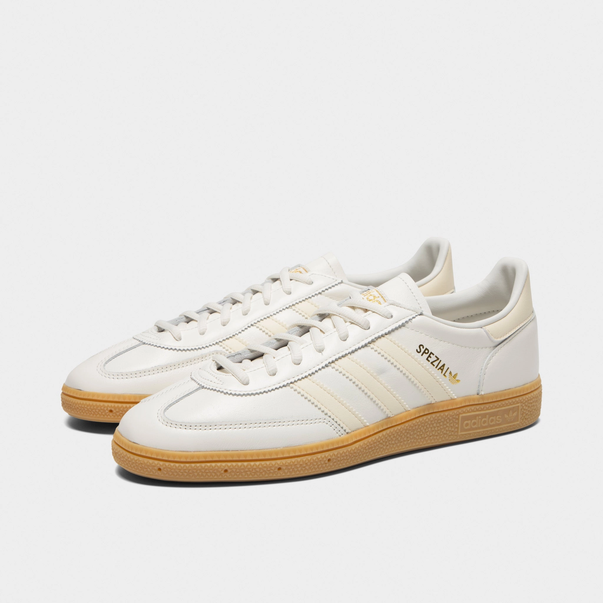 adidas Originals Handball Spezial Core White / Wonder White - Gum Water Resistant Finish Handcrafted Details