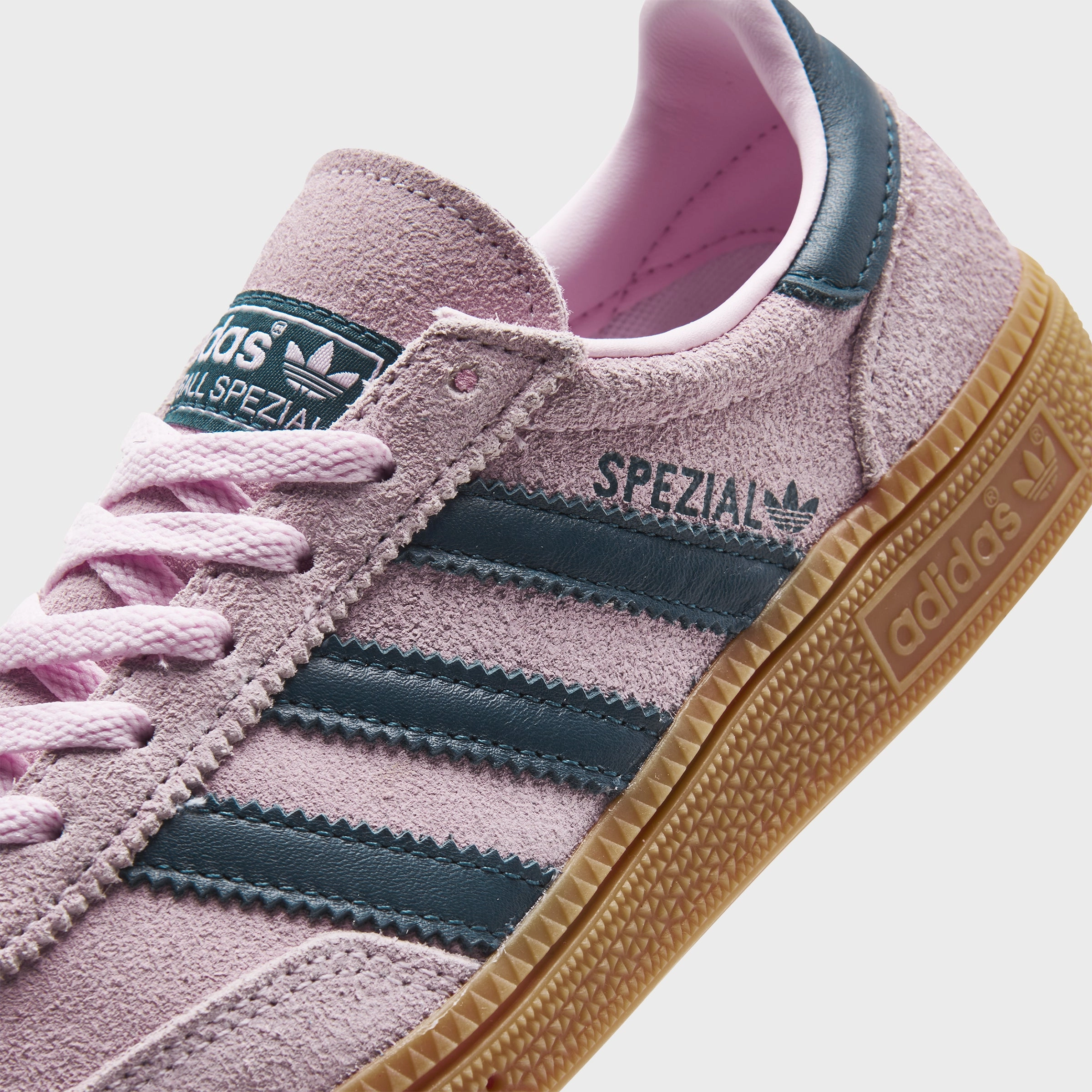 adidas Originals Women's Handball Spezial Clear Pink / Arctic Navy Ultra-soft performance Fast Entry