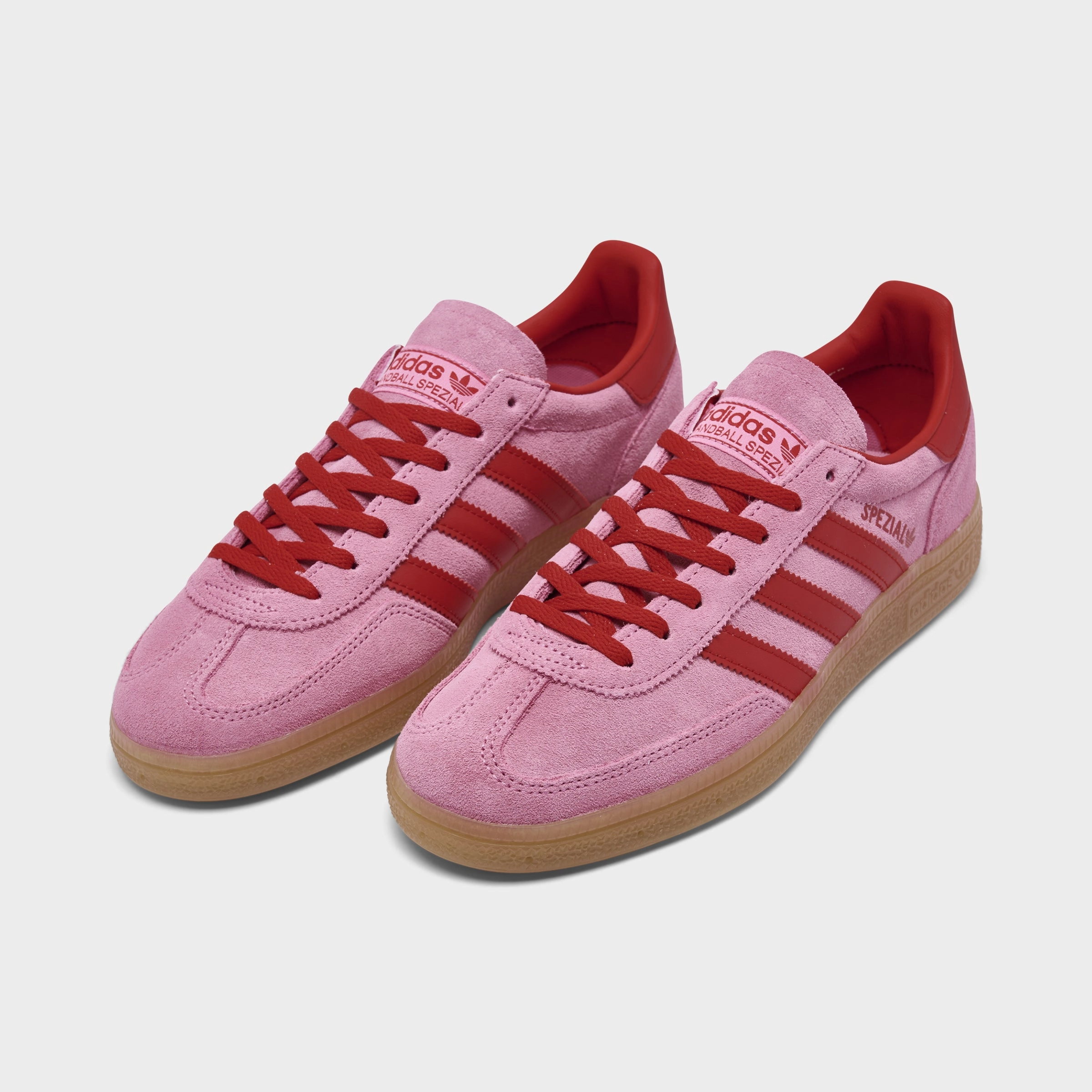 Breathable Insole Cover Energy Flow adidas Originals Women's Handball Spezial Semi Pink Glow / Better Scarlet - Gum