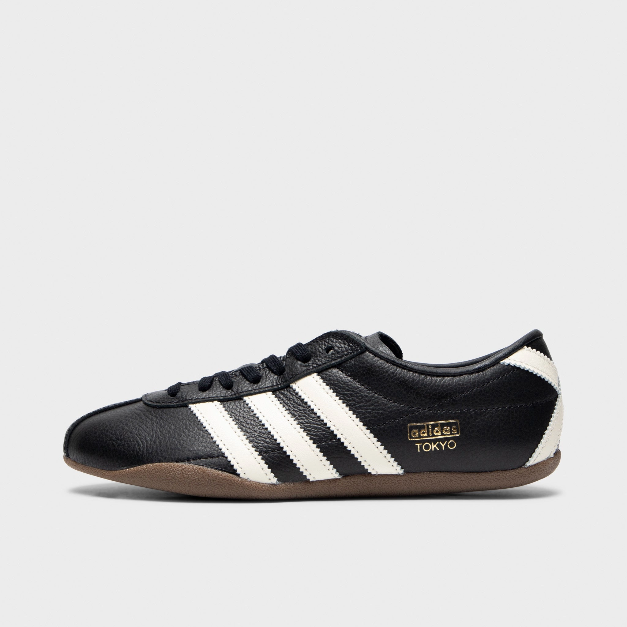 adidas Originals Women's Tokyo Core Black / Off White - Gold Recycled Rubber Sole