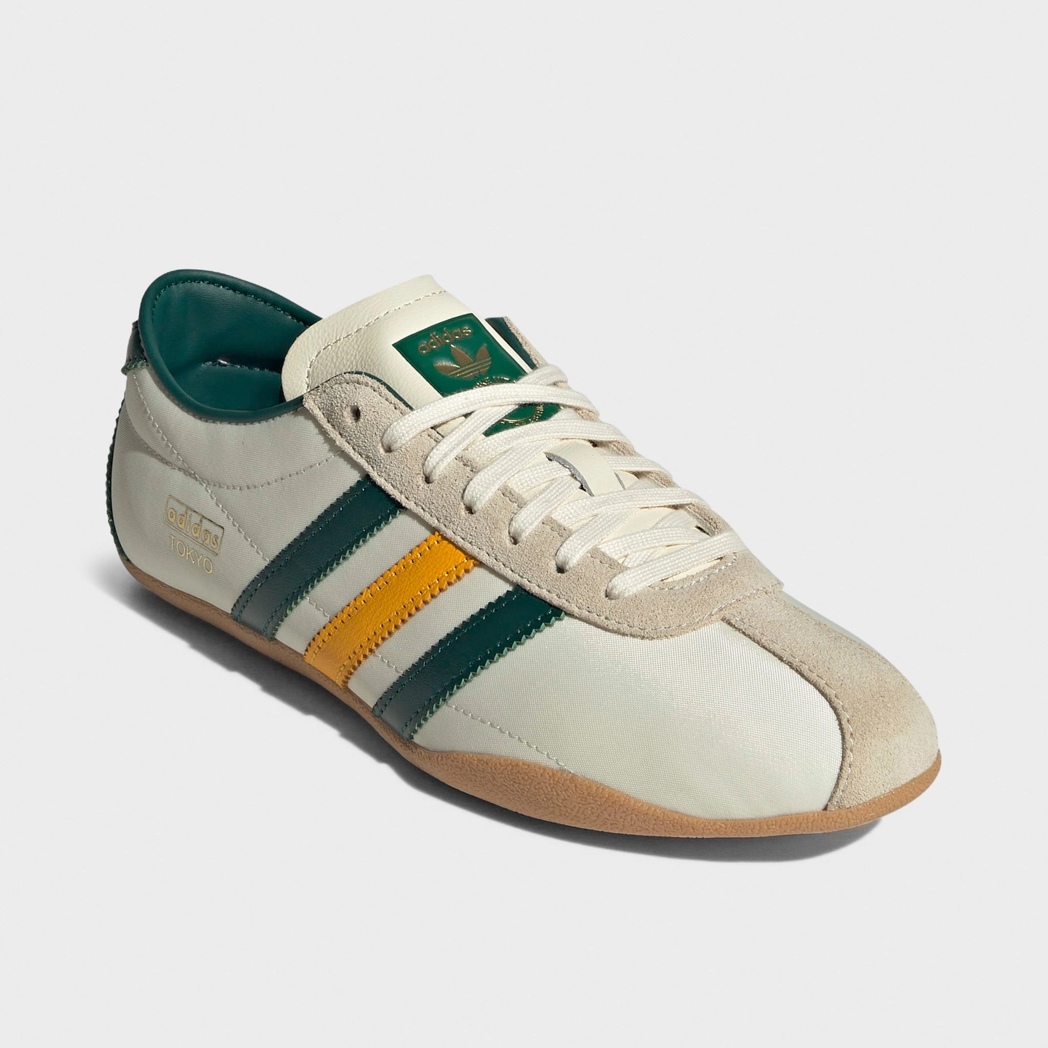 Anti Slip Tread adidas Originals Women's Tokyo Cream White / Collegiate Green - Gum