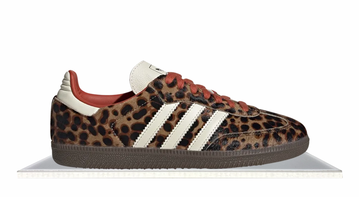 Adidas Samba 'Preloved Red Leopard' Move Naturally Hop Hike