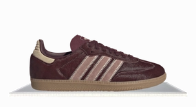 Adidas Samba Maroon Sand Strata Pony Smart Look Daily Move