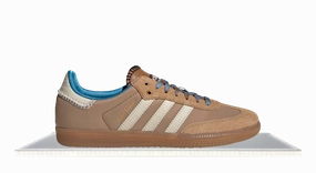 Footstep Care Urban Run Adidas Samba Nylon Wales Bonner Desert White