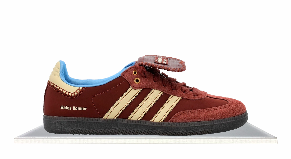 Comfortable Step Bold colors Adidas Samba Nylon Wales Bonner Fox Brown