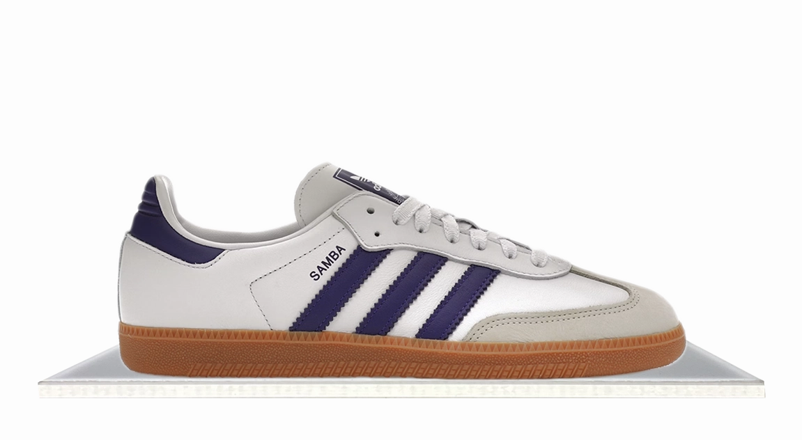 Lightweight Structure Adidas Samba White Energy Ink Gum