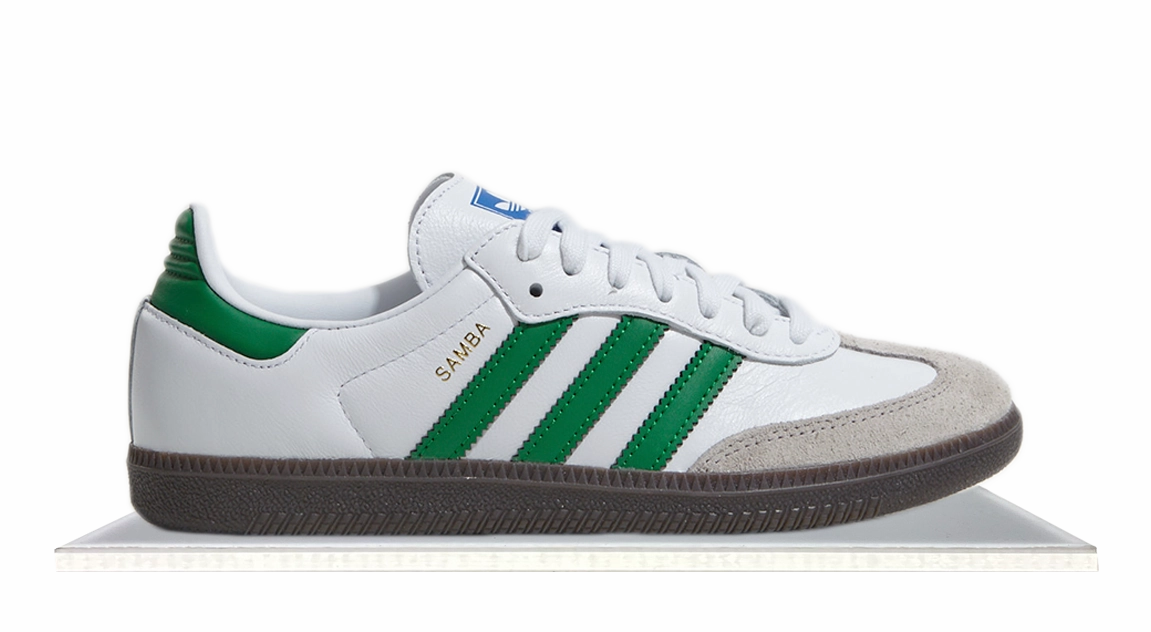 Shopping Day Style Match Adidas Samba White Green