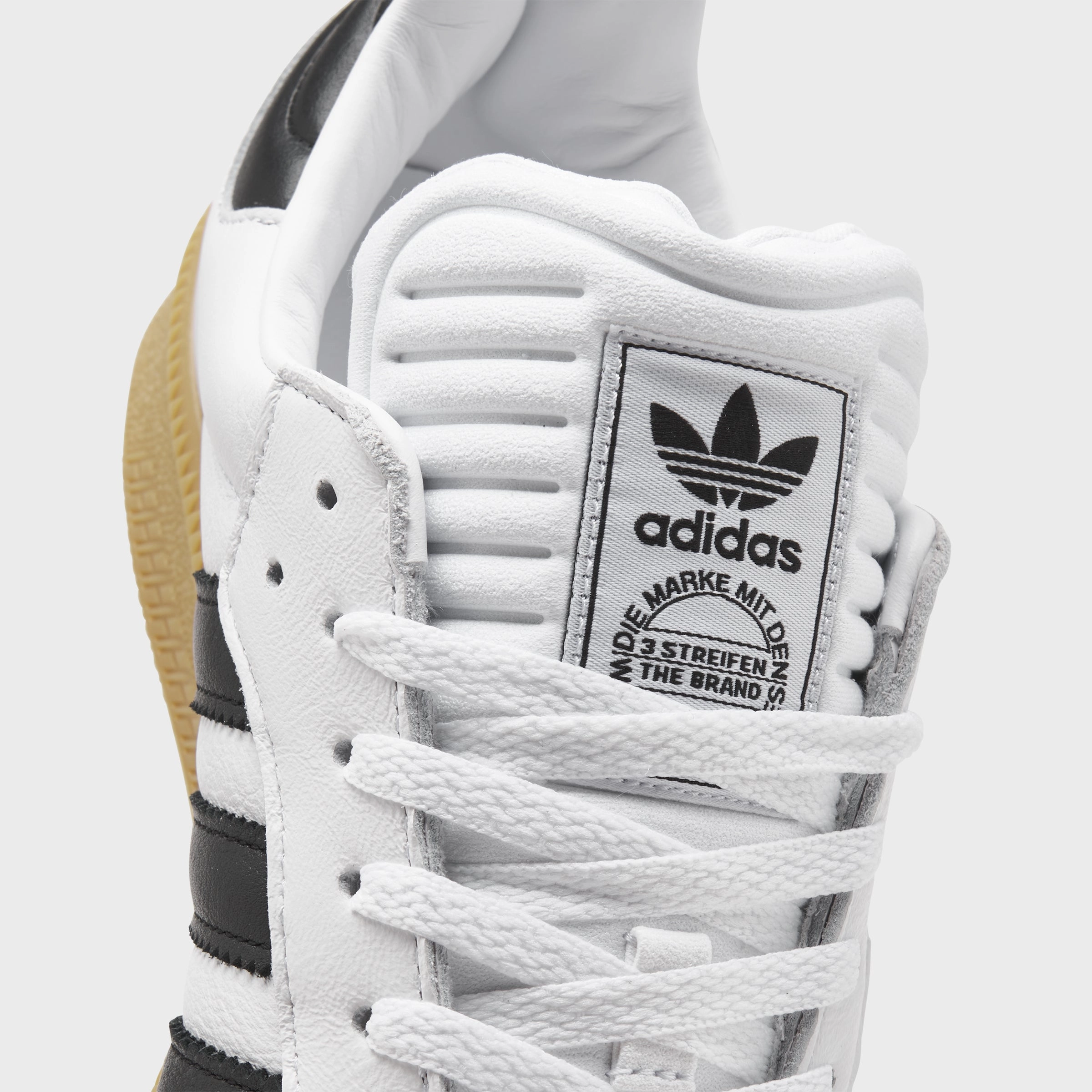 adidas Samba XLG Footwear White / Core Black - Gum Eco Friendly Insoles