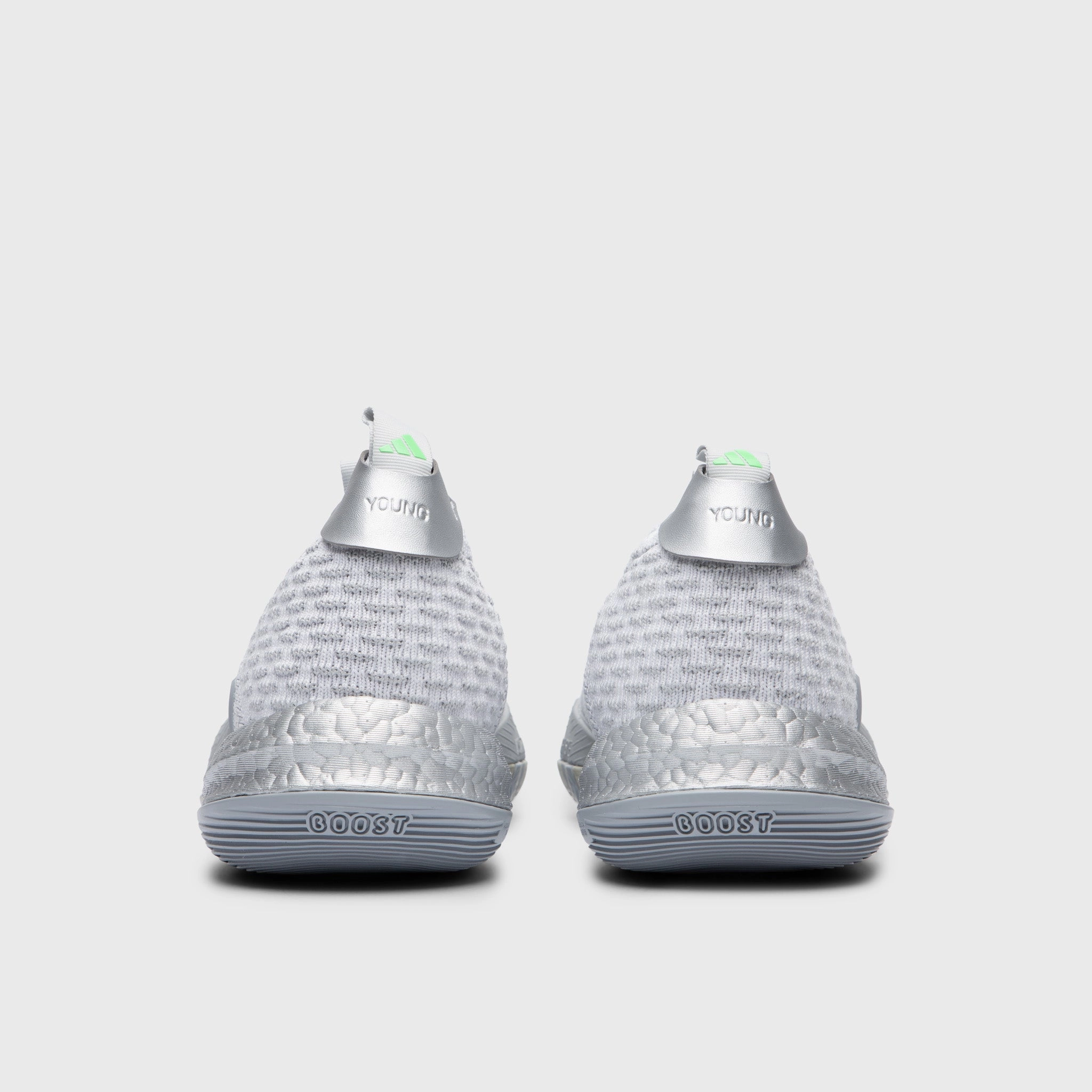 Outdoor Steps adidas Trae Young 2.0 Dash Grey / Halo Silver - Metallic Silver