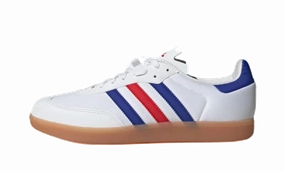 Adidas Velosamba Made With Nature Mens "Made With Nature Cloud White Lucid Blue Better Scarlet" Ankle Support Dynamic Fit