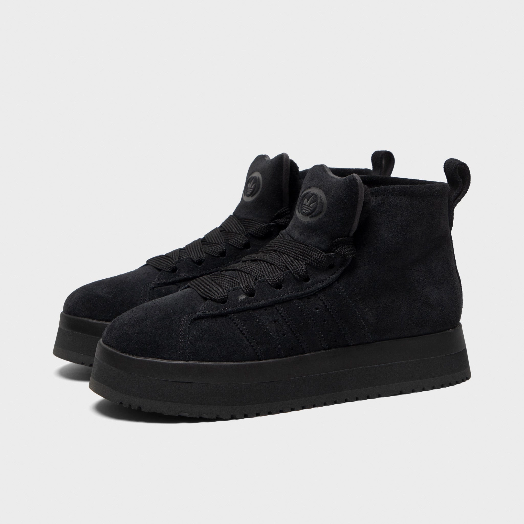 adidas Women's Campus 00s Winter Mid Black / Black - Carbon Hyper Elastic Foam