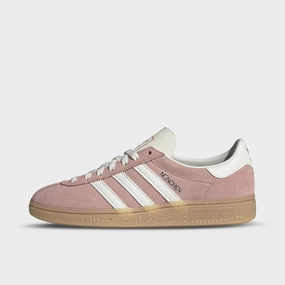 adidas Women's Muenchen Wonder Mauve / Off White - Silver Metallic High   Top Style No Squeeze