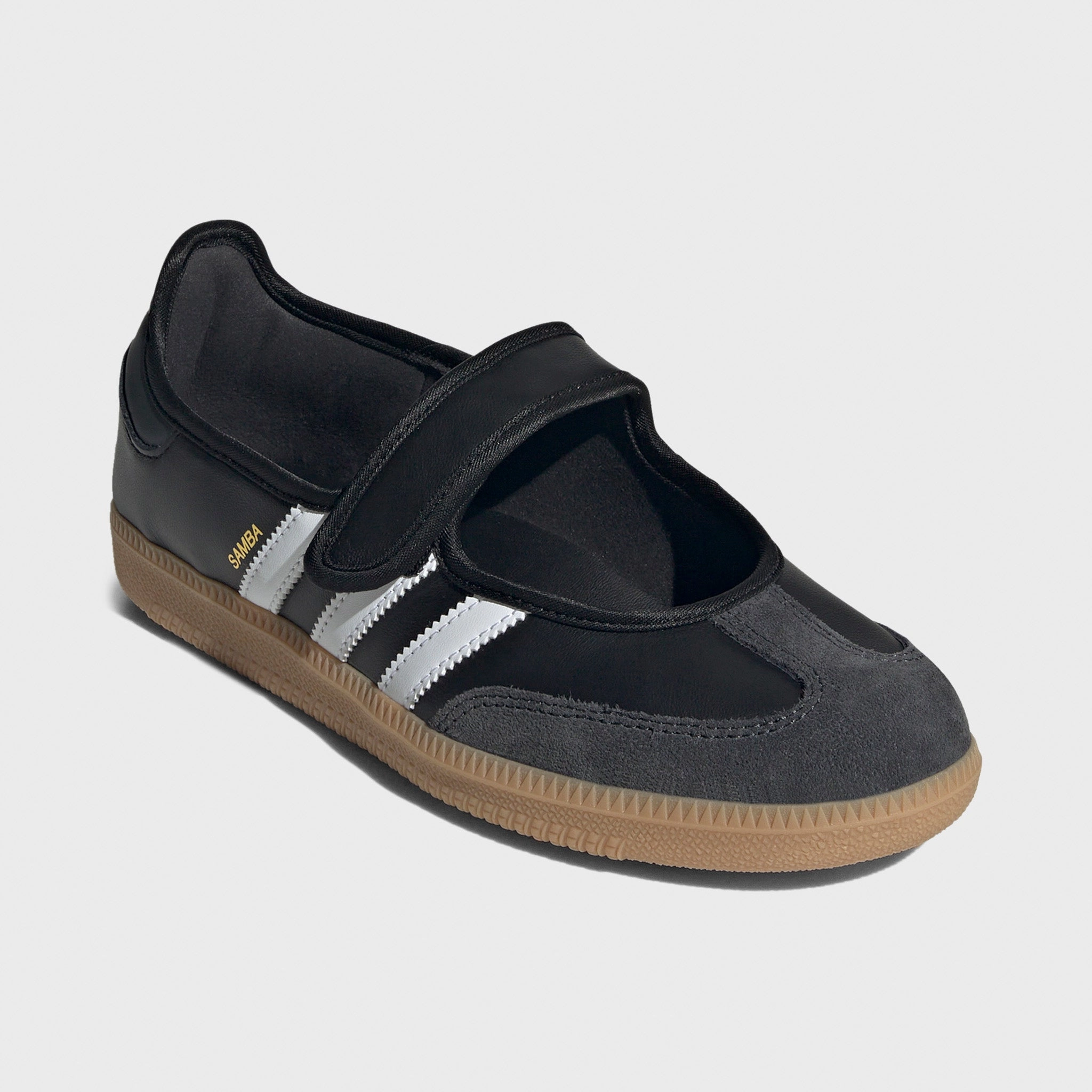 Luxe Touch adidas Women's Samba Jane White / Carbon - Core Black