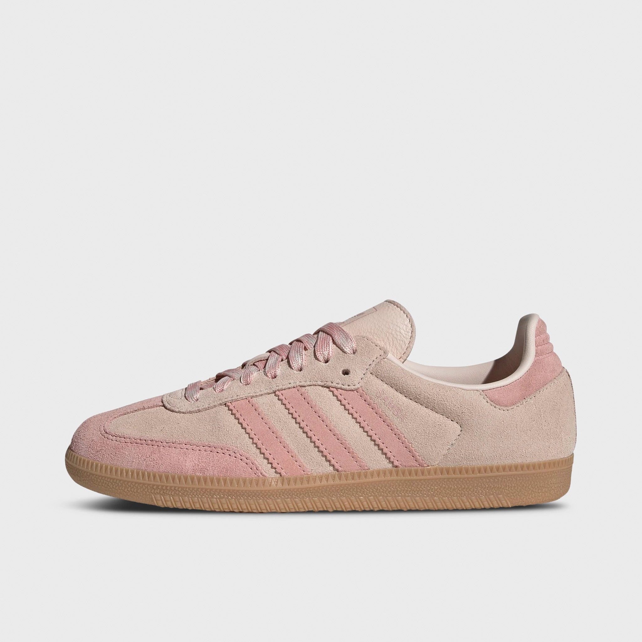 adidas Women's Samba OG Wonder Quartz / Wonder Mauve - Gum Multi-Terrain Waffle Outsole