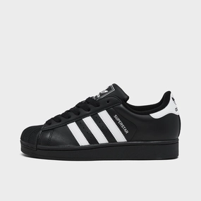 adidas Women's Superstar II Core Black / Footwear White Seam Free Interior Custom Style