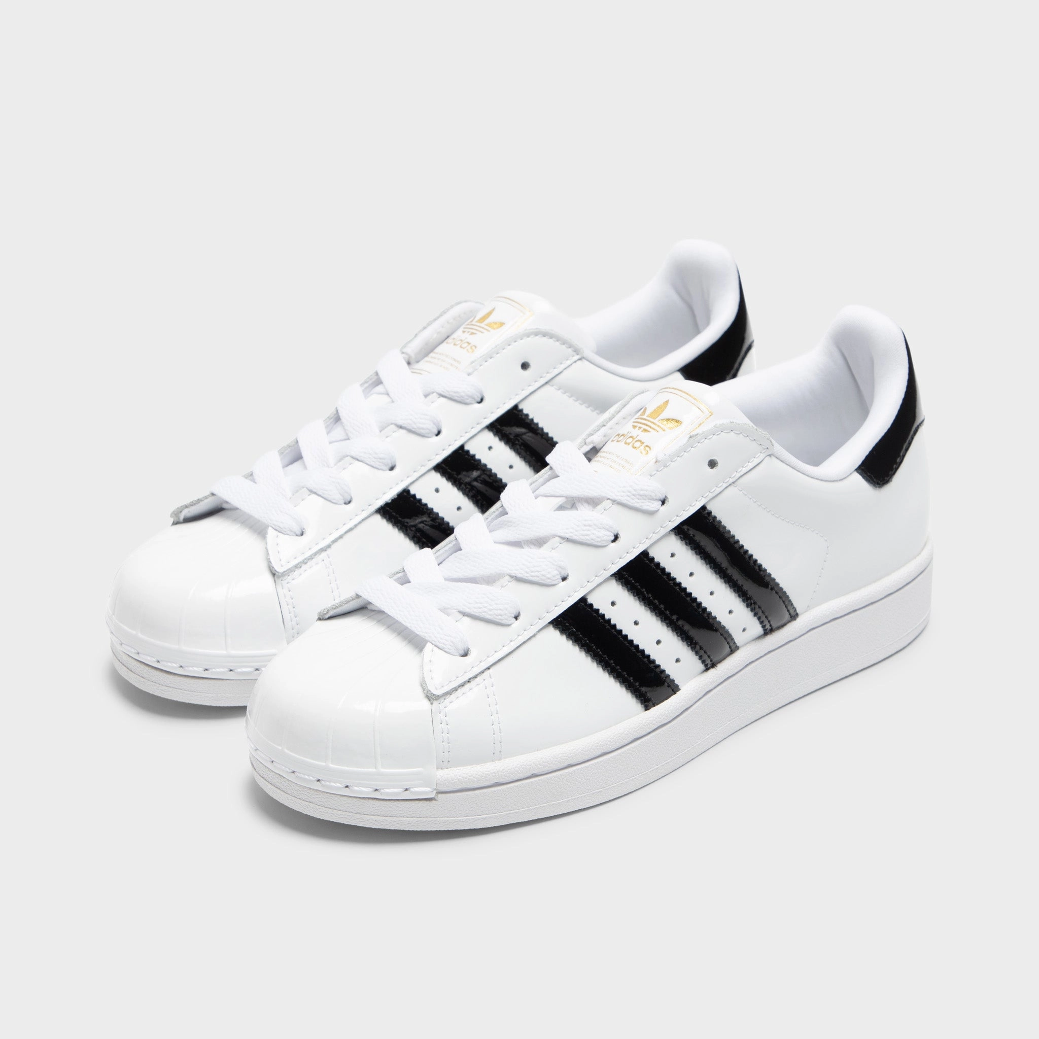 Any Season Flexible Midsole adidas Women's Superstar II White / Core Black - Gold Metallic