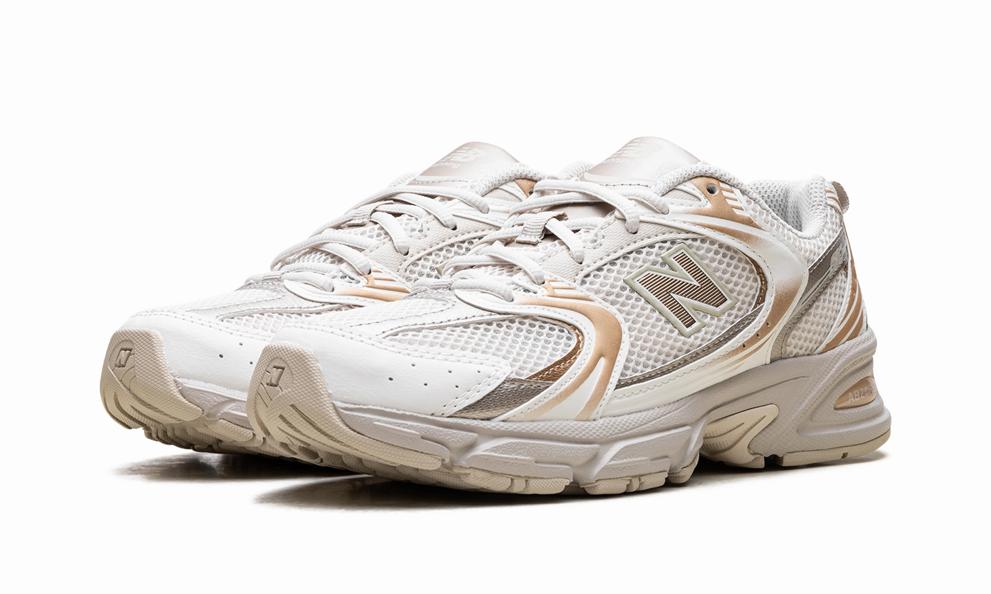 Adaptive Flex Zones experienced runner shoes 530 "Gold"