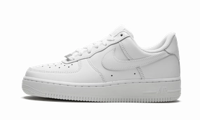 AIR FORCE 1 '07 MNS WMNS "White on White" Sprint Step Tide Jog
