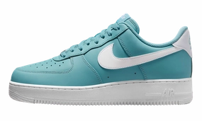 Chunky Sole Adjustable   fit Air Force 1 Low '07 "Denim Turquoise White"
