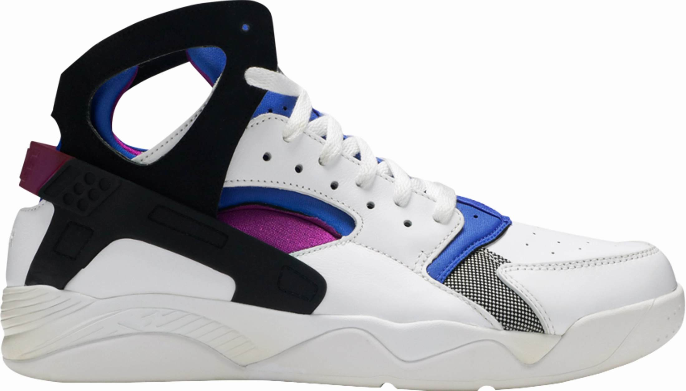 Torsional Rigidity Bar Air Flight Huarache PRM QS 'White Lyon Blue' - 686203 100