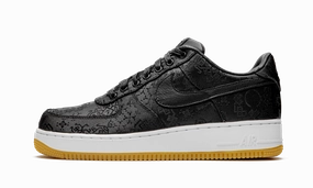Fun Step Slip On Convenience Air Force 1 07 "Clot x Fragment - Black Silk"