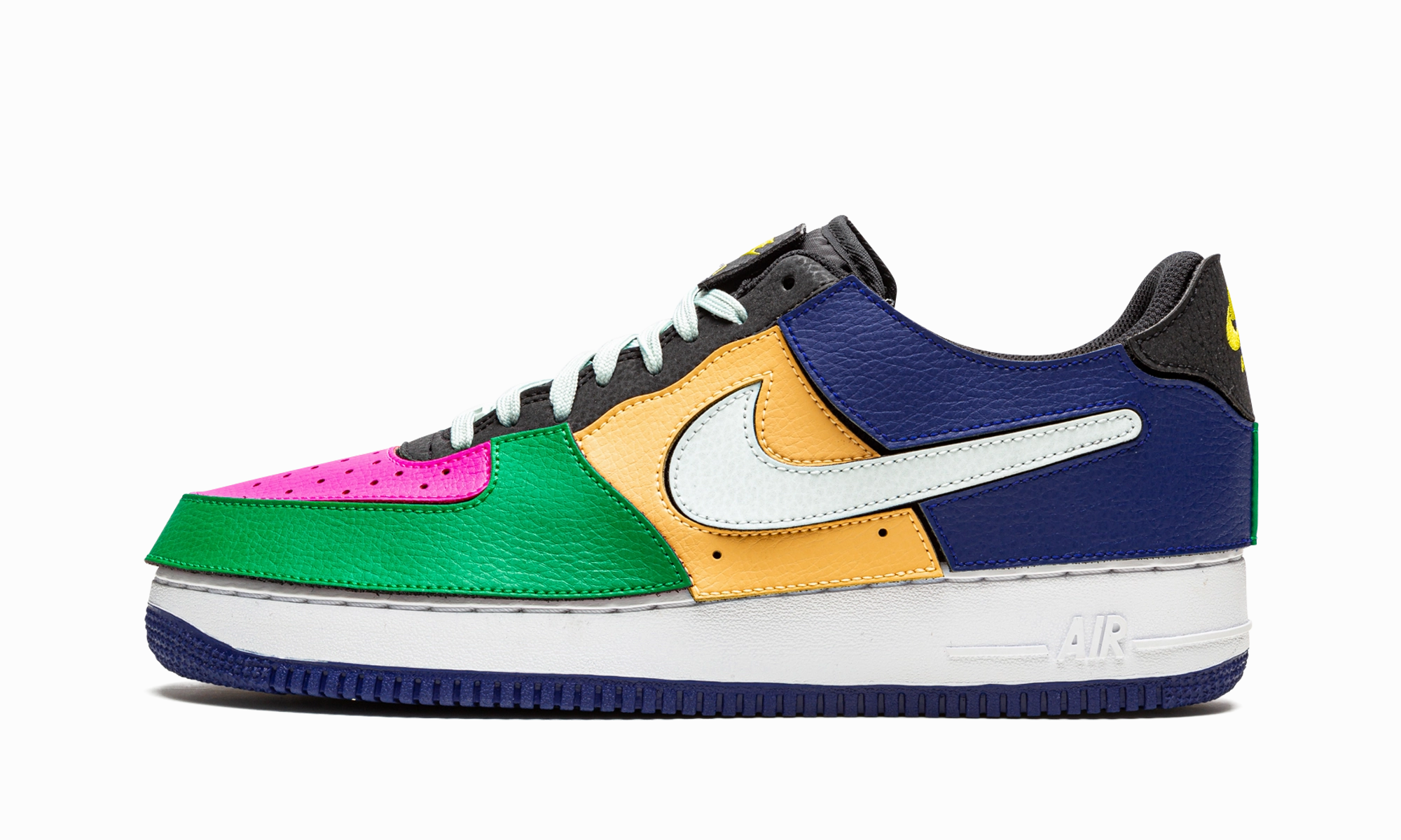 TPR Sole Flex Groove Technology Air Force 1/1 "Black Multi Color"