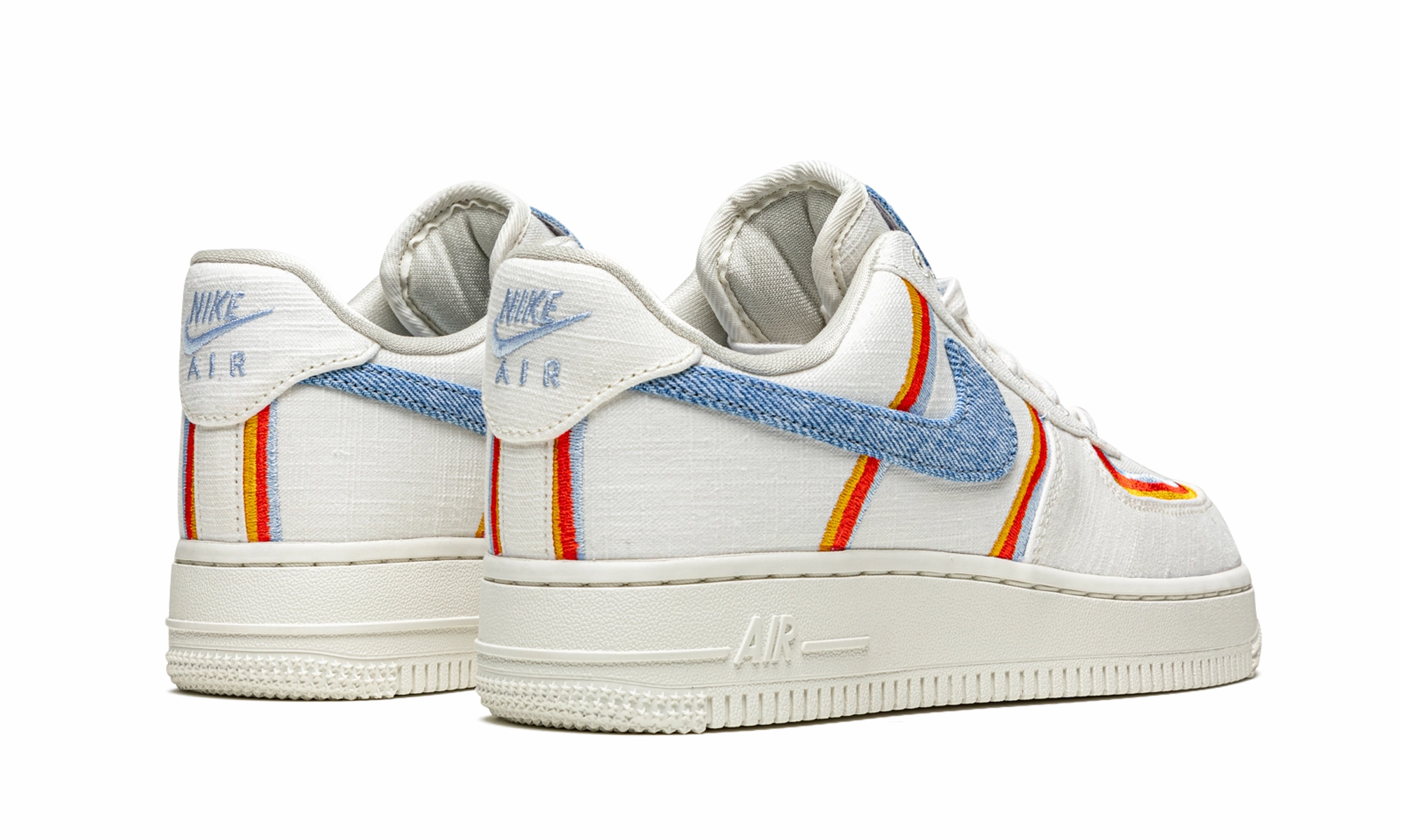 Comfort touch AIR FORCE 1 '07 LV8 MNS WMNS "Denim Swoosh"