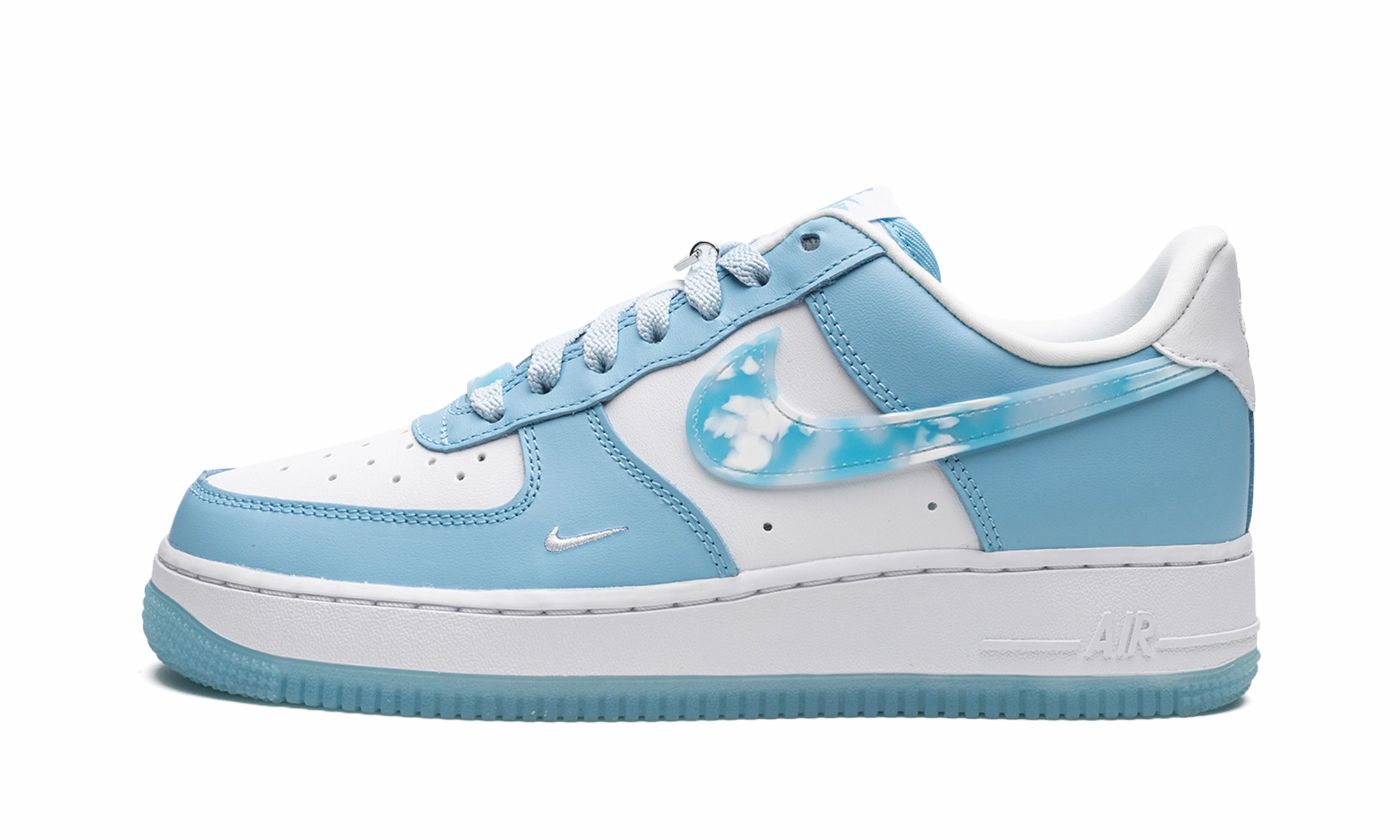 AIR FORCE 1 '07 LX MNS WMNS "Nail Art White Blue" Retro Tone All Walks