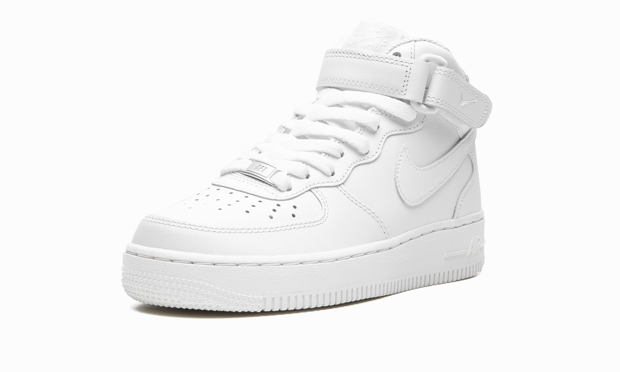 Friction Reduction Coating Freedom Steps AIR FORCE 1 '07 MID MNS WMNS "Triple White"