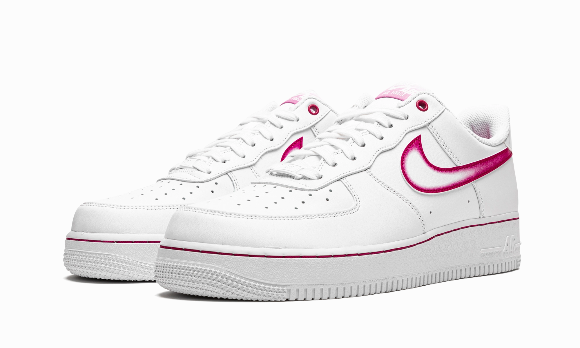 Snack Run AIR FORCE 1 '07 MNS WMNS "Airbrush - Pink"