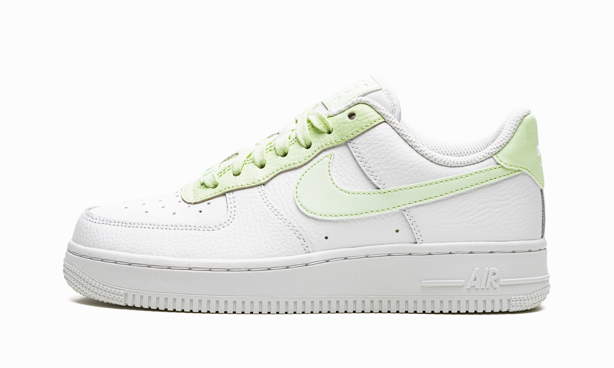 Comfortable Fit Shoes AIR FORCE 1 '07 MNS WMNS "White / Lime Ice"