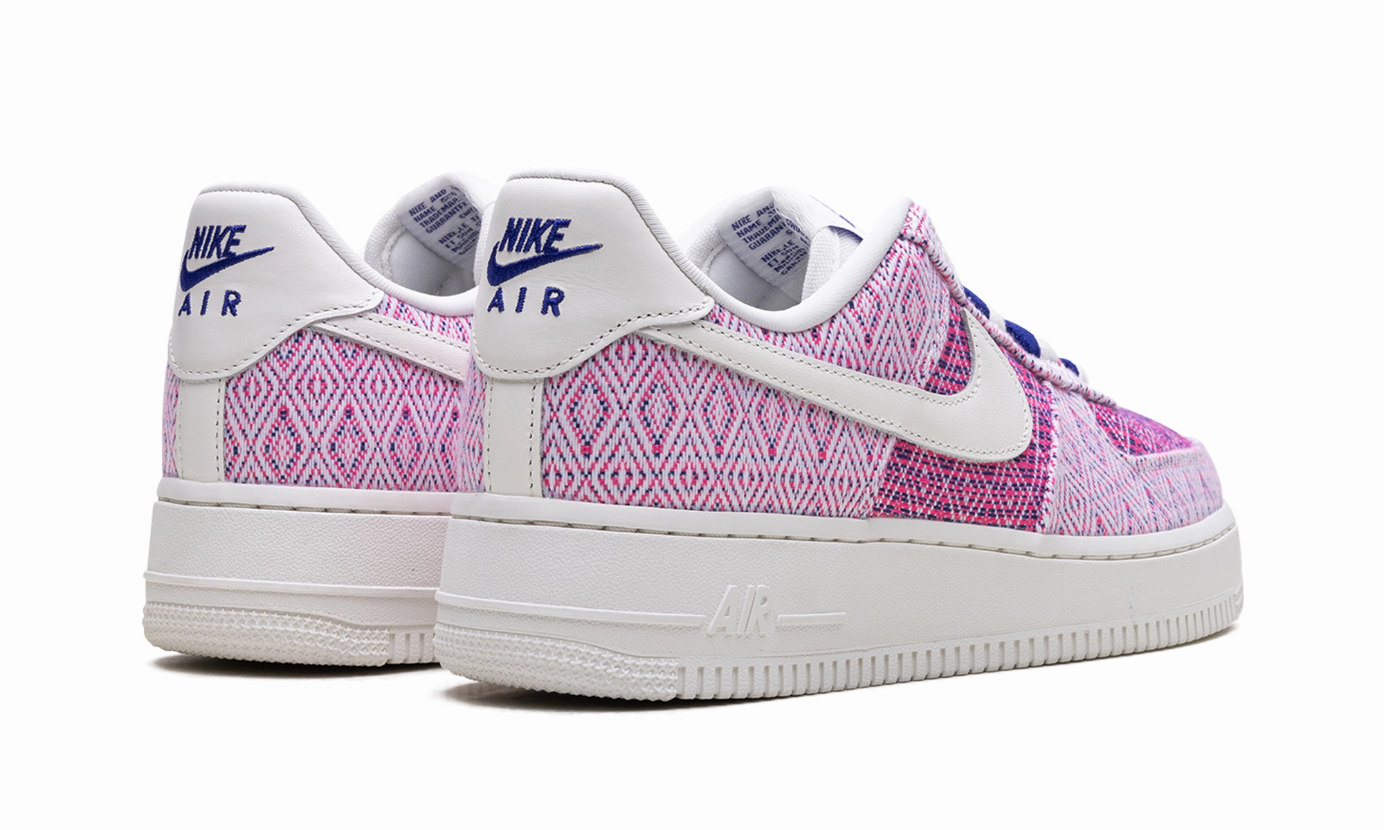 Collapsible Heel Air Force 1 '07 WMNS "Woven Together - Pink"