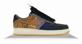 Open Toe Minimalist Aesthetic Air Force 1 Cactus Jack Travis Scott