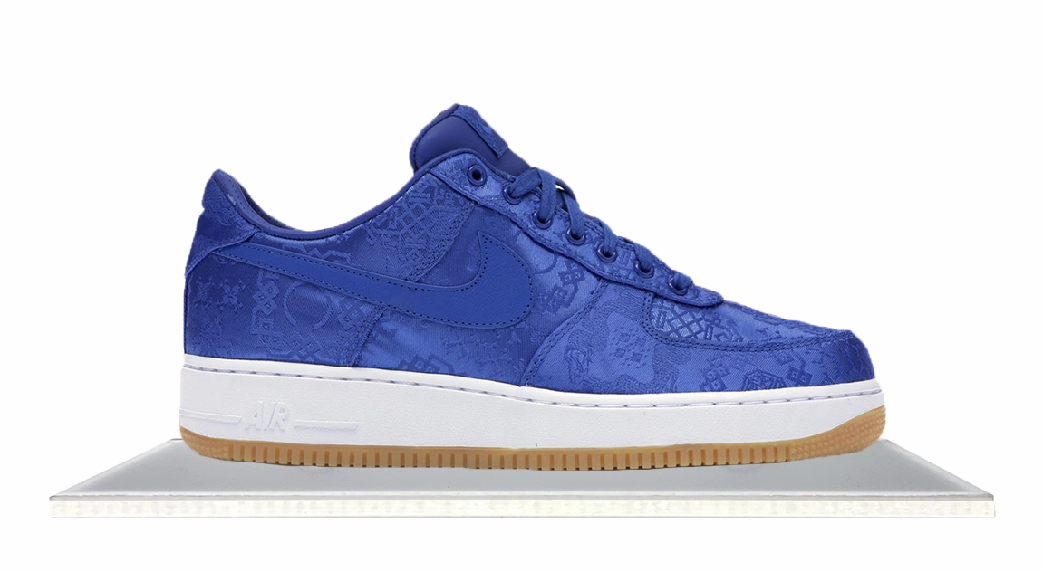Jogging Gear Air Force 1 Clot Blue Silk